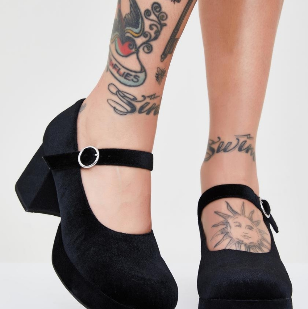 Delia's Platform Mary Janes
